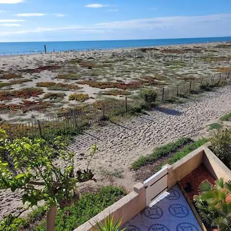 Villa Face A La Mer Sur Le Sable 8 Clim A L'Etage Le Barcares Exterior photo